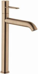 Single Handle  Bathroom Sink Faucet in Brushed Bronze