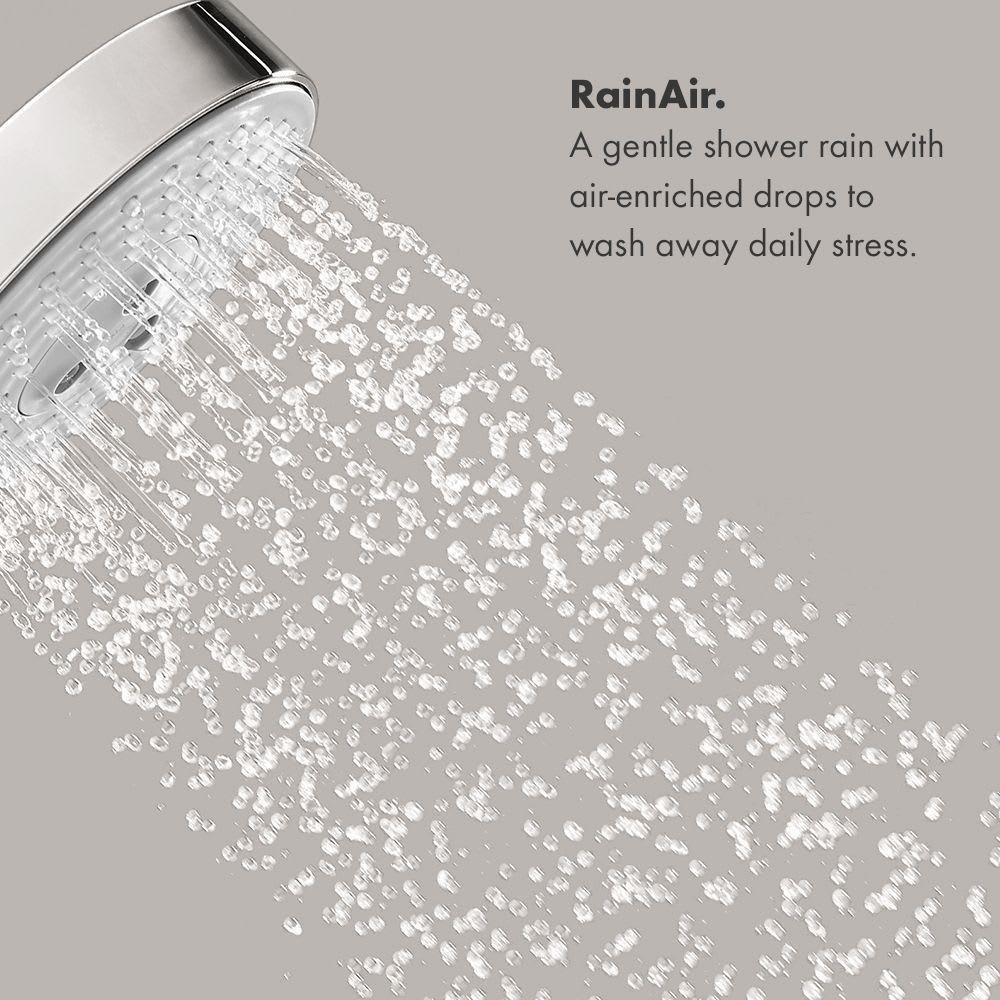 Hansgrohe Brushed Bronze Multi Function BalanceAir, RainAir and WhirlAir Showerhead 