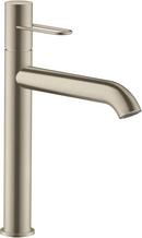 Single Handle Bathroom Sink Faucet Lever in Brushed Nickel