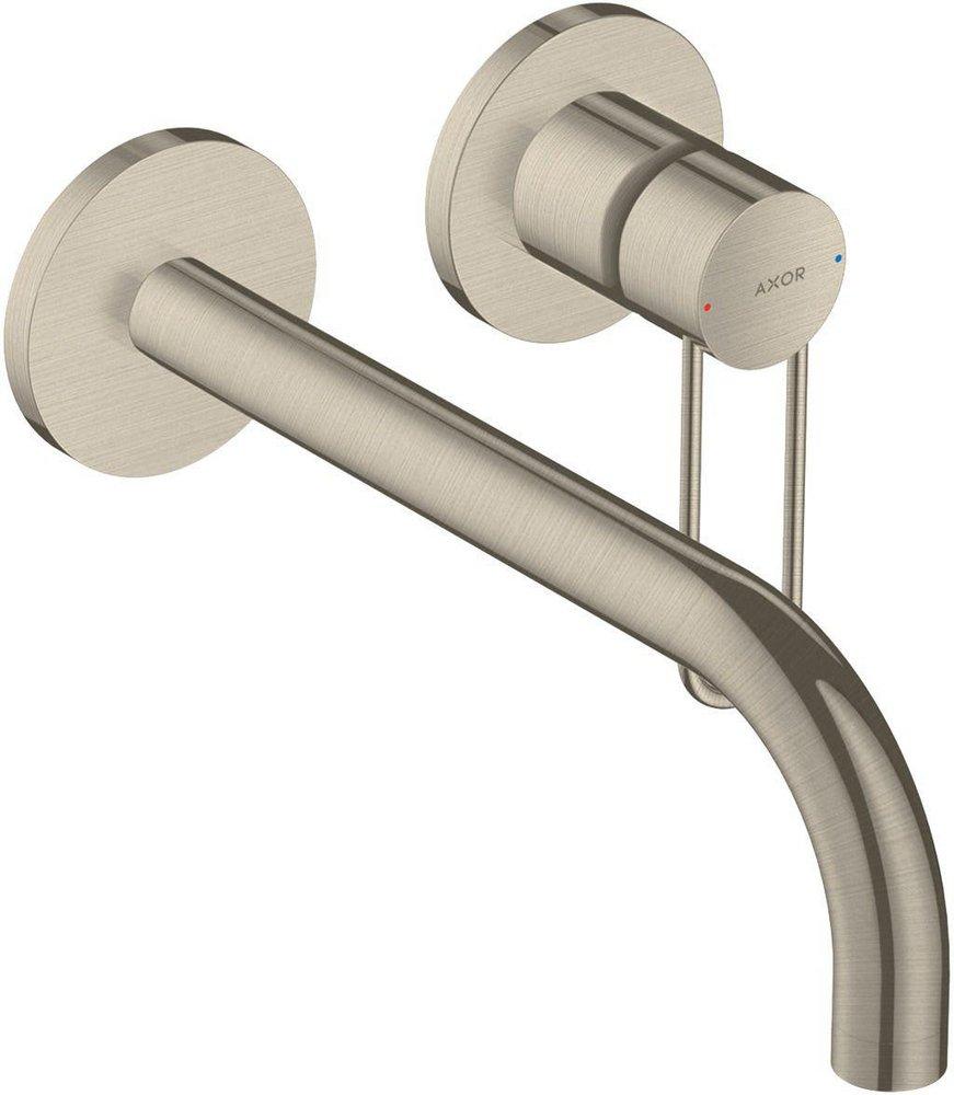 AXOR Brushed Nickel Single Handle Bathroom Sink Faucet Lever 
