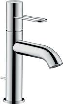 Single Handle Monoblock Bathroom Sink Faucet in Chrome