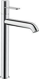 Single Handle Bathroom Sink Faucet Lever in Chrome