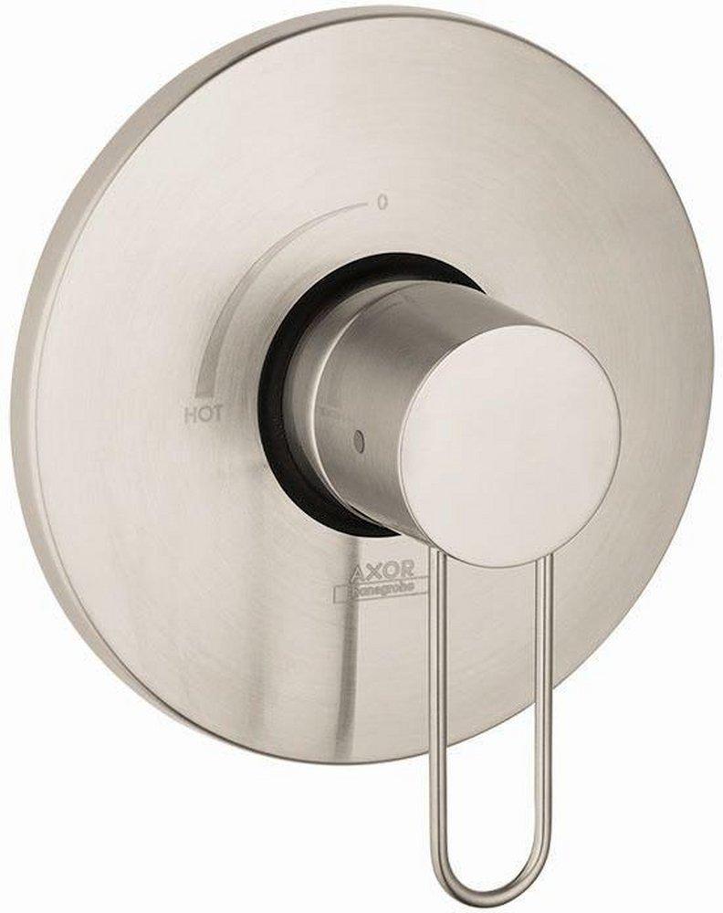 AXOR Brushed Nickel Single Handle Wall Mount Bathroom Sink Faucet Lever 