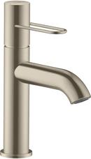 Single Handle Bathroom Sink Faucet Lever in Brushed Nickel