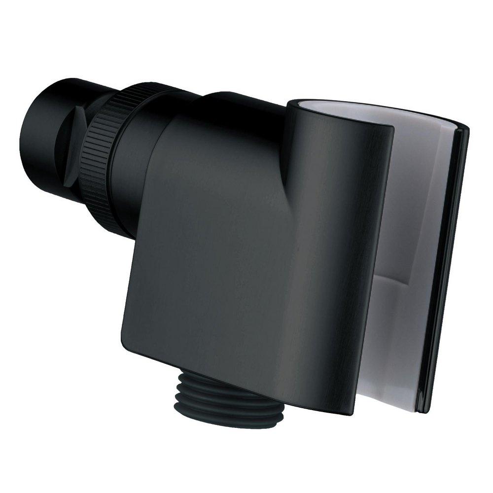 Showerarm Mount for Handshower in Matte Black 