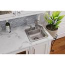 Dayton Satin 15 x 15 in. 1 Hole Drop-in Stainless Steel Bar Sink 
