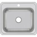 Elkay Brushed Satin 25 x 22 in. Stainless Steel Single Bowl Drop-in Kitchen Sink in Brushed Satin 