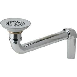 4-1/2 x 4 in. Bathroom Sink Drain in Polished Chrome