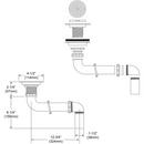 Elkay Polished Chrome Flat Grid Strainer 