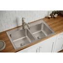 Elkay Lustrous Satin 37 x 22 in. Stainless Steel Double Bowl Drop-in Kitchen Sink in Lustrous Satin 