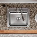 Elkay Brushed Satin 22 x 19-1/2 in. Stainless Steel Single Bowl Drop-in Kitchen Sink in Brushed Satin 