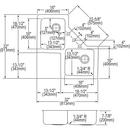 Elkay Brushed Satin 17 x 21-1/4 in. Stainless Steel Single Bowl Drop-in Kitchen Sink in Brushed Satin 