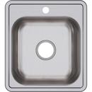Dayton Satin 17 x 19 in. Drop-in Stainless Steel Bar Sink 