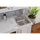 Dayton Satin 17 x 19 in. Drop-in Stainless Steel Bar Sink 