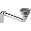 Strainer Basket with Brass Overall Size Drain Stainless Steel