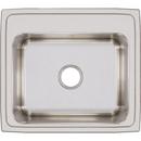 Elkay Lustertone No Hole Single Bowl Top Mount Kitchen Sink 