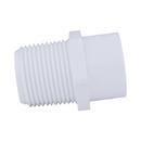 White PVC Schedule 40 Male Adapter 