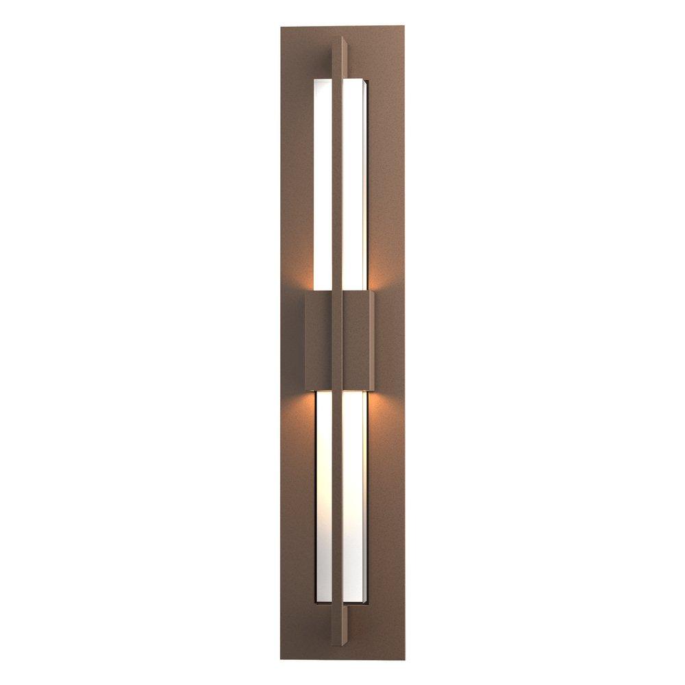 Hubbardton Forge Coastal Black 10W 1-Light 23-1/2 in. Outdoor Wall Sconce 