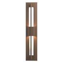 Hubbardton Forge Coastal Black 10W 1-Light 23-1/2 in. Outdoor Wall Sconce 