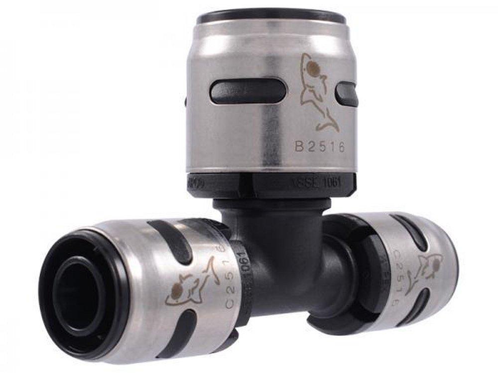 SharkBite&reg; Push-to-Connect Reducing Plastic Tee 