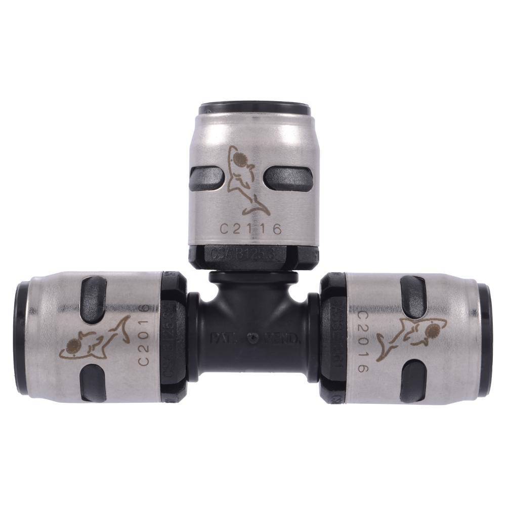 SharkBite&reg; Plastic PEX Push Tee 