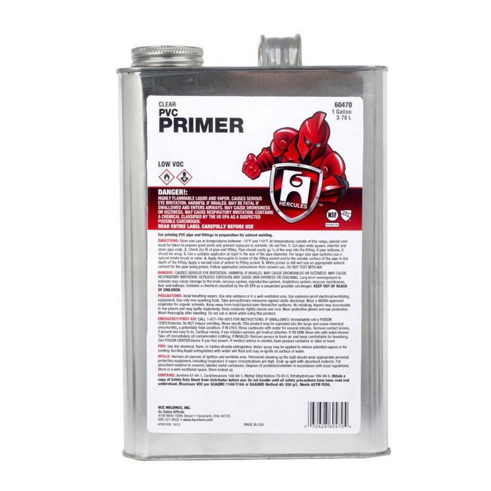 Hercules&reg; PVC Clear Primer 