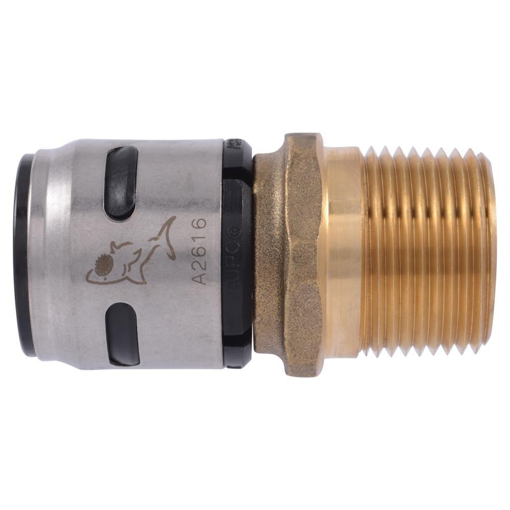 SharkBite&reg; Plastic Push x MPT Adapter 
