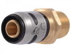1/2 in. Brass Push x 1/2 in. MPT Adapter