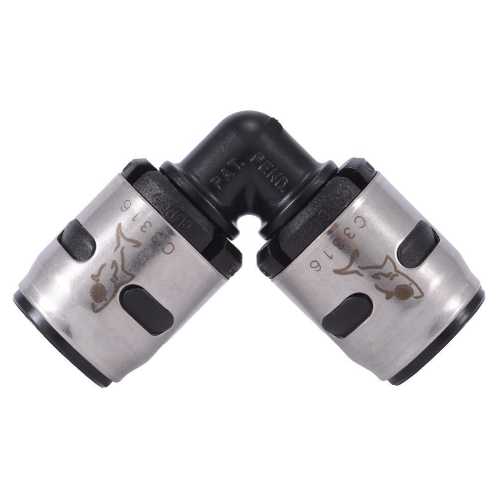 SharkBite&reg; Plastic Push 90&deg; Elbow (Pack of 6) 