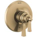 Two Handle Pressure Balancing Valve Trim in Champagne Bronze