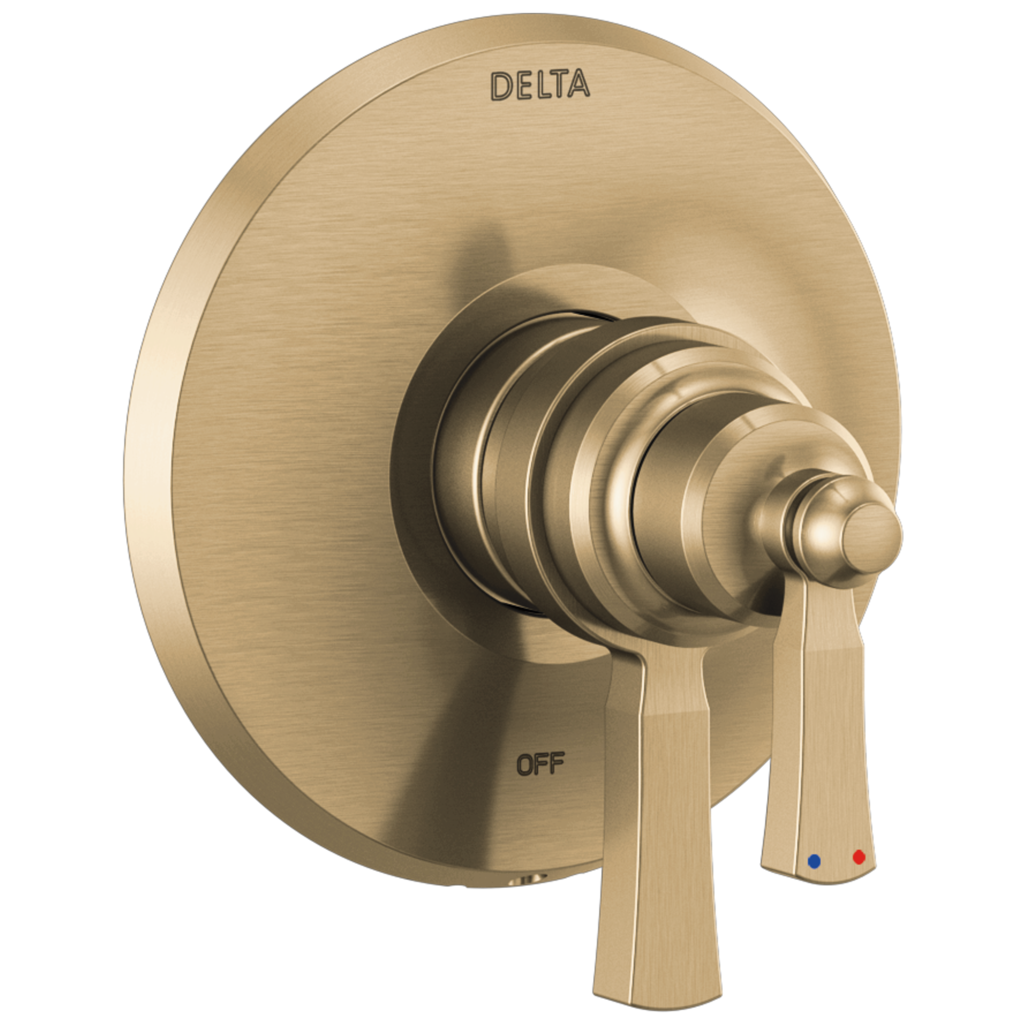Delta Faucet Brilliance Champagne Bronze Two Handle Bathtub & Shower Faucet (Trim Only) 
