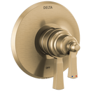 Delta Faucet Brilliance Champagne Bronze Two Handle Bathtub & Shower Faucet (Trim Only) 