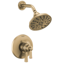 Delta Faucet Brilliance Champagne Bronze Two Handle Multi Function Shower Faucet (Trim Only) 