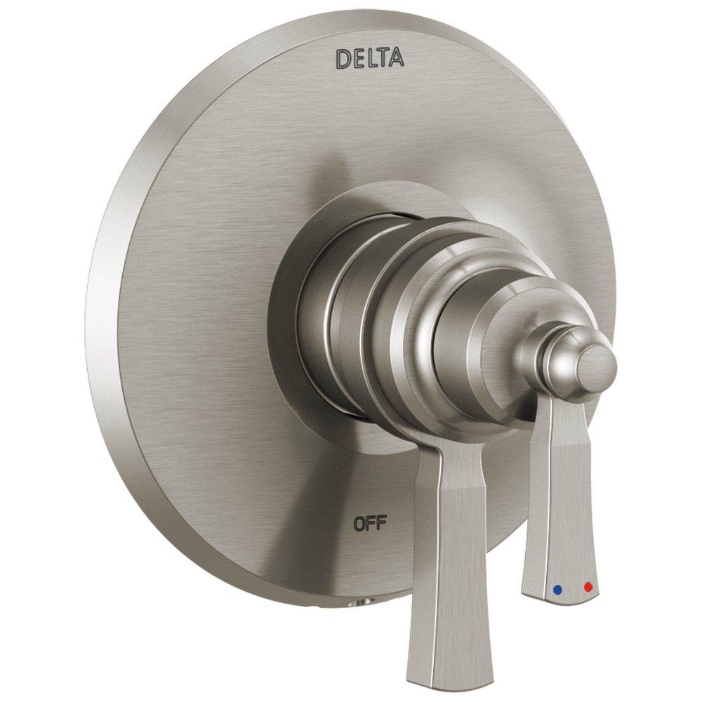 Delta Faucet Stainless Zinc Valve Only Trim 