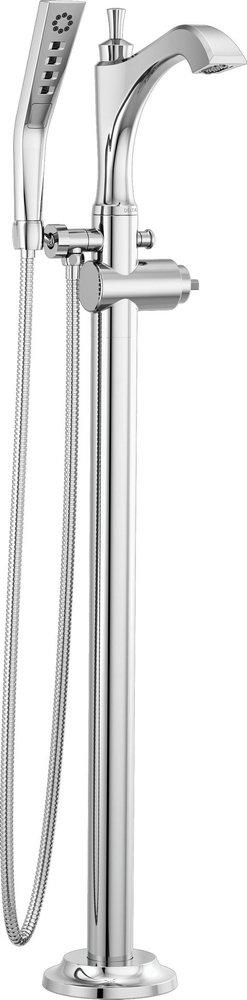 Delta Faucet Chrome Floor Mount Filler (Trim Only) 