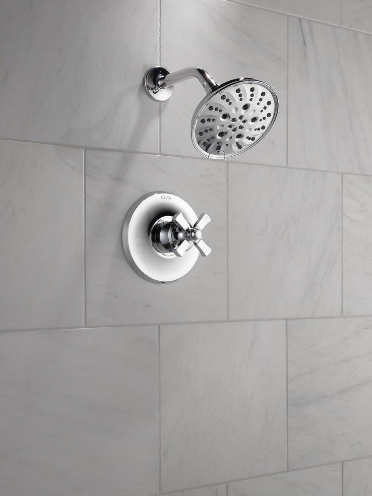 Delta Faucet Brilliance&reg; Champagne Bronze Multi Function Shower Faucet (Trim Only) 