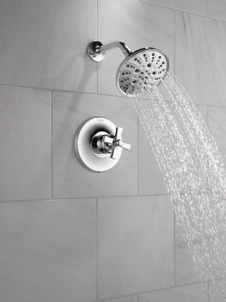 Delta Faucet Brilliance&reg; Champagne Bronze Multi Function Shower Faucet (Trim Only) 