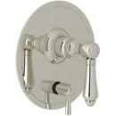KIT ROHL ITALIAN BATH KIT FOR PRESSURE BALANCE TRIM WITH METAL LEVER AND ROTARY DIVERTER IN POLISHED