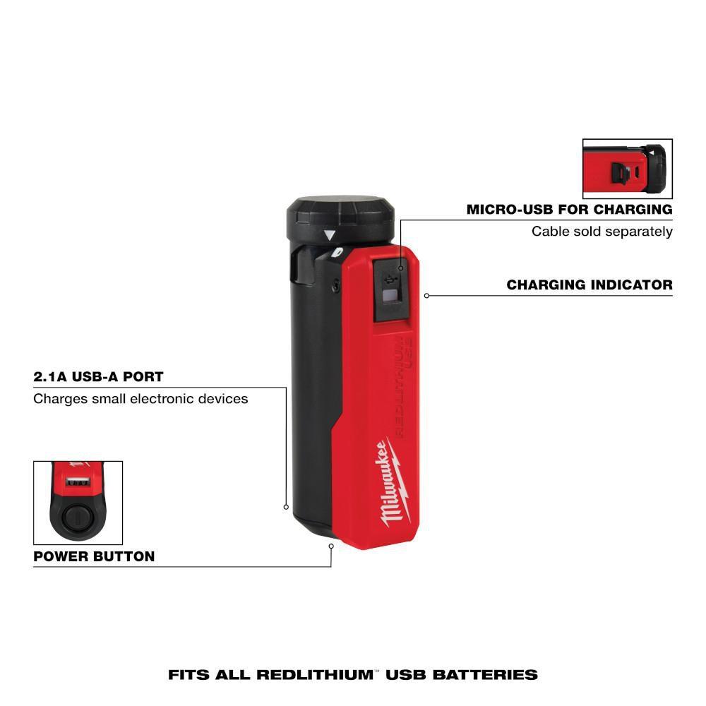 REDLITHIUM USB CHARGER & PORTABLE POWER SOURCE KIT 