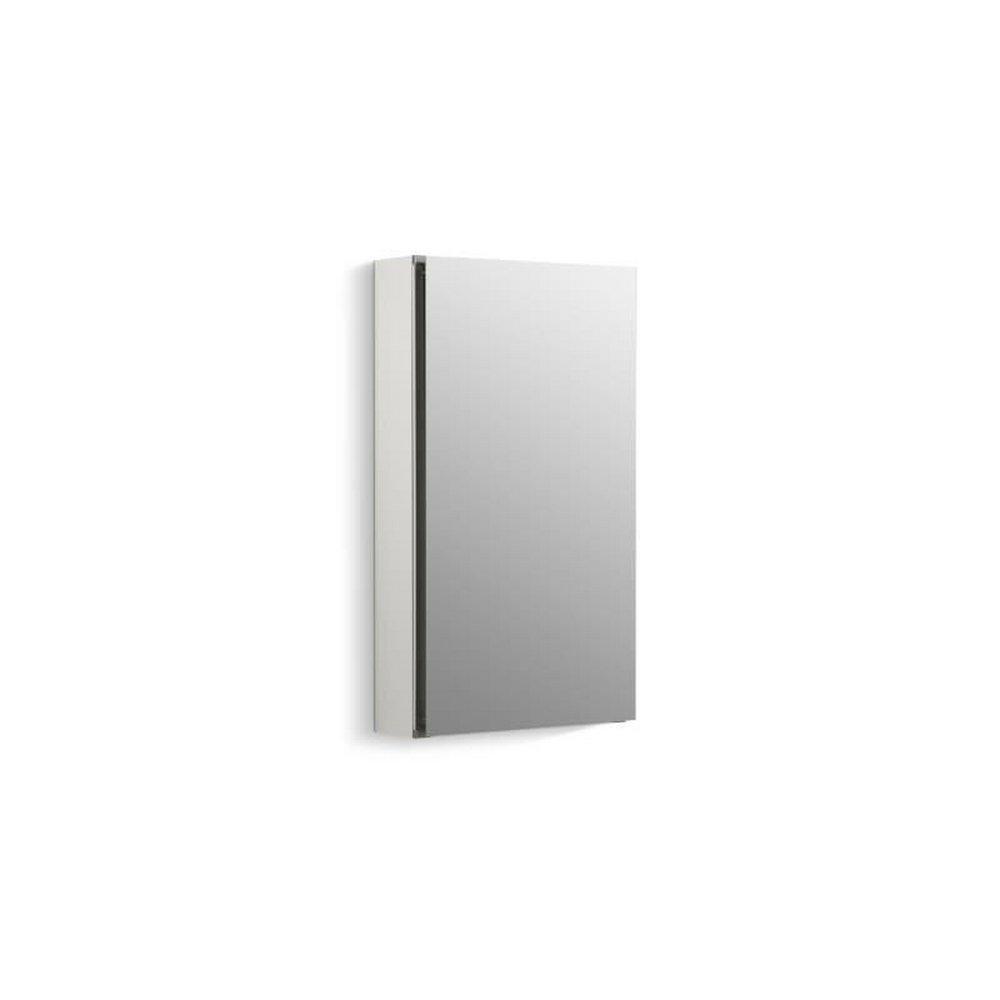 15X26 FLAT MIRRORED CABINET WHITE 