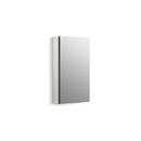 15X26 FLAT MIRRORED CABINET WHITE 