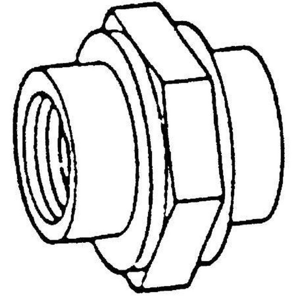 3/8 Stainless Steel 316 3000# Thread Union 