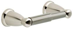 Horizontal and Wall Toilet Tissue Holder in Satin Nickel