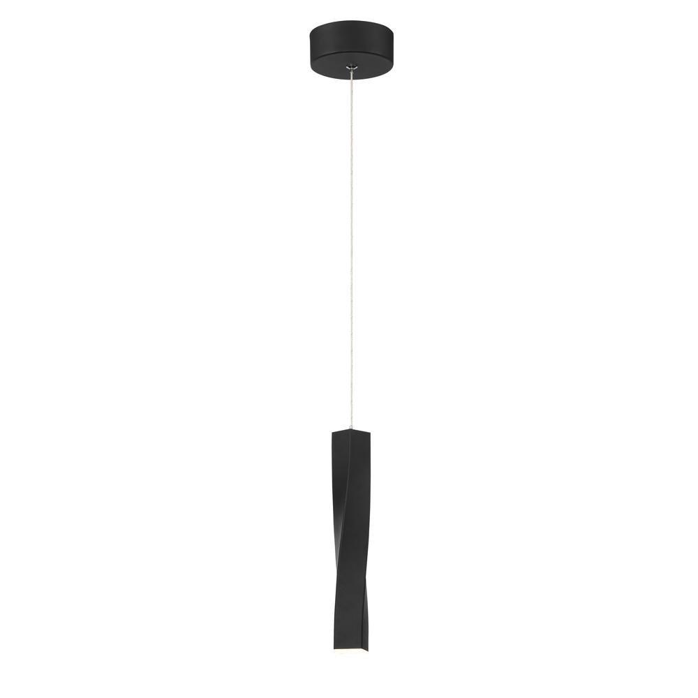 Miseno Graphite 6.5W 1-Light Integrated LED Pendant 