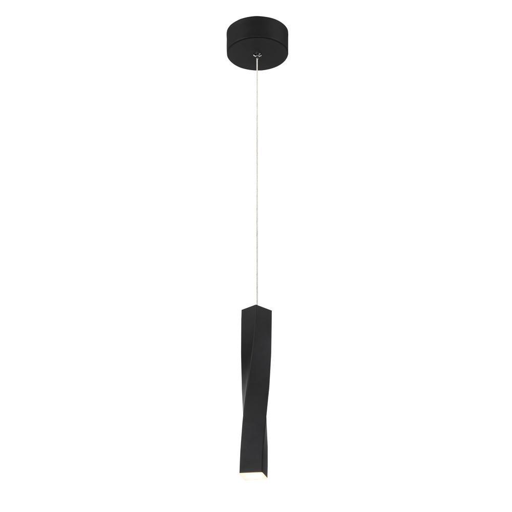 Miseno Graphite 6.5W 1-Light Integrated LED Pendant 