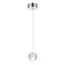 Miseno Polished Chrome 3-3/4 in. 6.5W 1-Light Integrated LED Pendant 