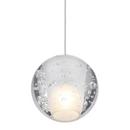 Miseno Polished Chrome 3-3/4 in. 6.5W 1-Light Integrated LED Pendant 