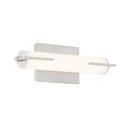 Miseno Brushed Nickel 1-Light Integrated LED Vanity Fixture in Brushed Nickel 