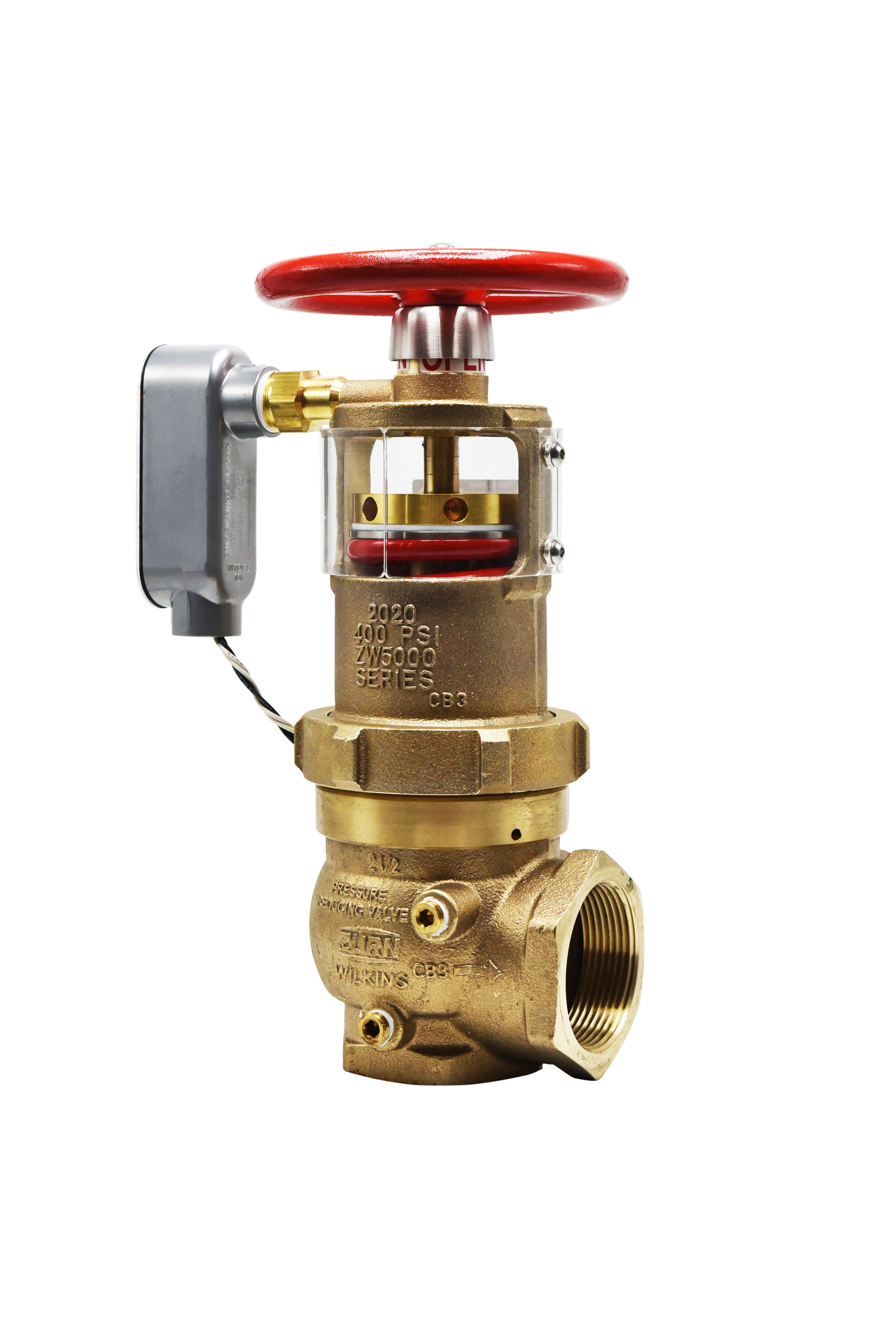 Zurn Wilkins Rough Bronze 400 psi Cast Bronze and Rubber FNPT Pressure Reducing Valve 
