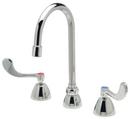 Zurn Chrome Plated Two Handle Widespread Bathroom Sink Faucet 